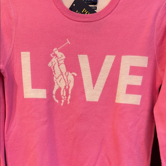 Polo by Ralph Lauren Pink Sweater - Picture 4 of 6